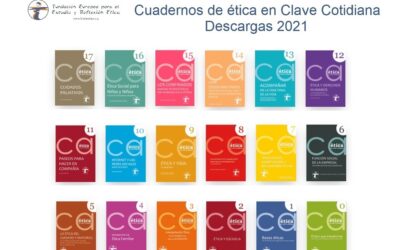 ESTADÍSTICAS DE DESCARGA DE LOS CUADERNOS DE ËTICA 2021